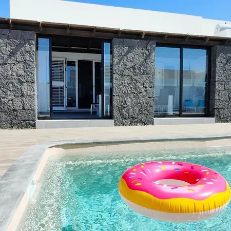 Fedelian Avec Jardin Et Piscine Chauffée Playa Blanca (Lanzarote)